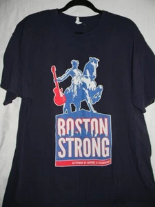 Boston Strong 2013 Benefit Concert T-Shirt XL Aerosmith Murphys NKOB - Picture 1 of 6