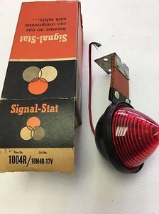 Señal Estadística Luz Tail Giro Señal Giro Montaje de Choque Rojo 1004 1004R 10M4 - Imagen 1 de 8