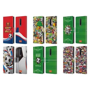 OFFICIAL emoji® WORLD CUP LEATHER BOOK WALLET CASE COVER FOR BLACKBERRY ONEPLUS - Picture 1 of 12