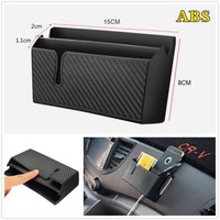 Car Multifunction Storage Phone Charge Holder Cigarette Tickets Pocket Small Box