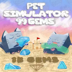Pet Simulator 99 Gems (Roblox PS99) 💎 1B Gems | 🏖️ ENORME VENTA DE TEMPORADA 🏖& RÁPIDO - Imagen 1 de 1