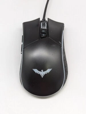 Havit RGB HV-MS733 RGB Wired Programmable Black Gaming Mouse - Image 1 of 4
