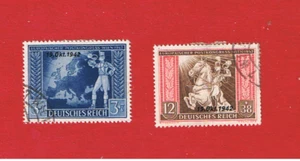 Germany  #B212 & B214   VF used  Semi-Postal  Free S/H - Picture 1 of 1