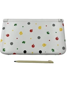 Nintendo 3DS LL XL Animal Crossing Limited Edition Console White w/Charger Japan - Picture 1 of 7