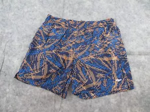 Speedo Boardies/Board Shorts XL Drawstring Blue Patterned Beach Pool Swim - Picture 1 of 10