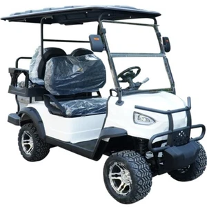 Brand New Electric Golf Cart 4 seats For Sale Passenger With Flip Down Seat - Picture 1 of 21