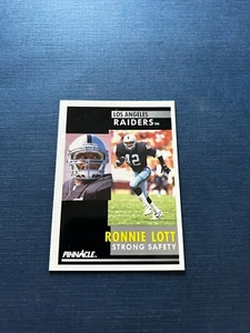 1991 Pinnacle Football Ronnie Lott #13 HOF Set Break Nuovo di zecca - Foto 1 di 2