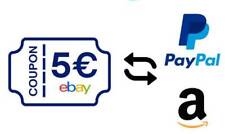 converti buono/coupon da 5€ in 3,50€ amazon/paypal