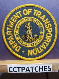 VIRGINIA DEPARTMENT OF TRANSPORTATION SHOULDER PATCH VA - Picture 1 of 2
