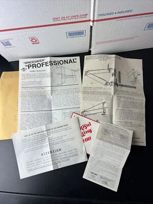 Alvin Spacesaver Drafting Table Assembly Instructions Plus Extras! - Image 1 of 4