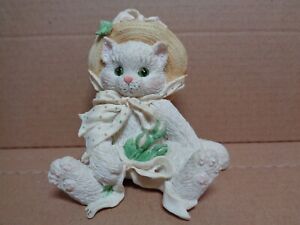 New ListingEnesco Calico Kittens 627857 1992 " Our Friendship Blossomed From The Heart"