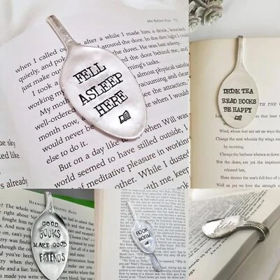 Funny Spoon Bookmark -The Perfect Gift for A Bookworm, Funny Unique Bookmarks