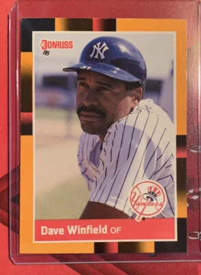 1988 Donruss Baseball's Best Box Set Dave Winfield #244 HOF - Image 1 of 2