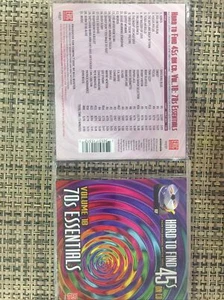 VARIOUS ARTISTS - HARD TO FIND 45S ON CD, VOL. 18: 70S ESSENTIALS CD - Picture 1 of 2