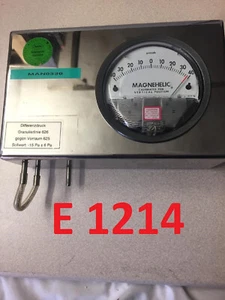 MAGNEHELIC Differenzdruckmessgerät 40-0-40 Pascal in Metallgehäuse - Bild 1 von 9