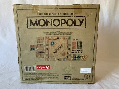 Monopoly Rustic Edition Board Game By Hasbro Gaming In Box - Image 1 of 2