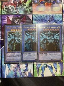 Mint Playset Obelisk the Tormentor LC01-EN001 Ultra Rare Yu-Gi-Oh! New 25th - Picture 1 of 3