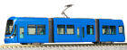 Kato Scala N 14-805-1  My Tram Articolato Blue con luci  Nuovo OVP