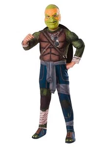 Rubies Teenage Mutant Ninja Turtles Deluxe Muscle-Chest Michelangelo Costume ... - Picture 1 of 4