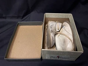 Poll Parrot Vintage Baby Shoes In Original Box 1940s - Picture 1 of 7