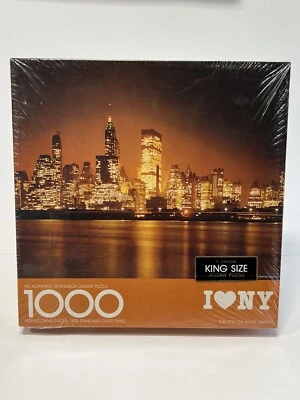 Springbok Vintage 1975 I ❤️ NY 1000 Piece Jigsaw Puzzle (Factory Sealed) - Image 1 of 4