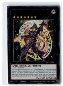 2022 Legendary Duelists: Season 3 Ebon Illusion Magician #LDS3-EN091 Ultra Rare - Picture 1 of 2