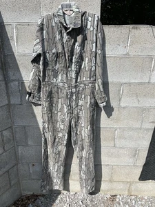 Walls Coveralls Med Reg Trebark Camo Duck Hunting Outdoors Vintage USA Free Ship - Picture 1 of 14