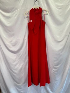C/MEO Collective Red Chapter One Gown Size XS with Stain - Picture 1 of 7
