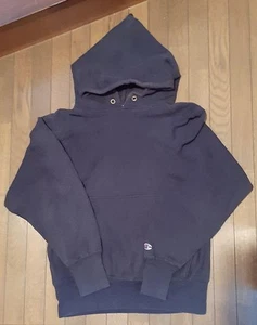 Champion Sudadera con Capucha Tejido Inverso Años 90 Hecha en EE. UU. Hombres Talla M Azul Marino VIN - Imagen 1 de 24
