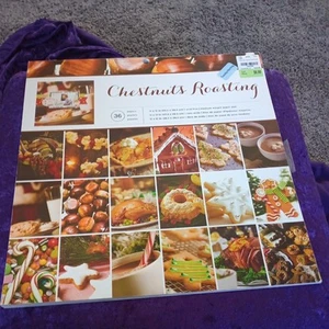 American Crafts Chestnuts Roasting 12x12 Holiday Paper Pad New - Picture 1 of 2