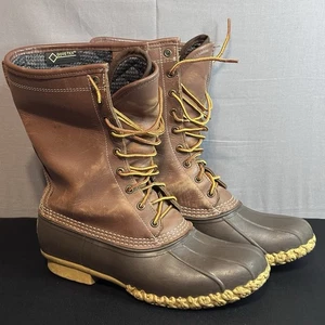 LL Bean Men's Maine Hunting Shoes, 10" GORE-TEX/Thinsulate 212082 9M - Picture 1 of 6