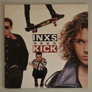 INXS   KICK   Vintage 1980's Vinyl LP Record VG+ With Insert  Need You Tonight  - Picture 1 of 5