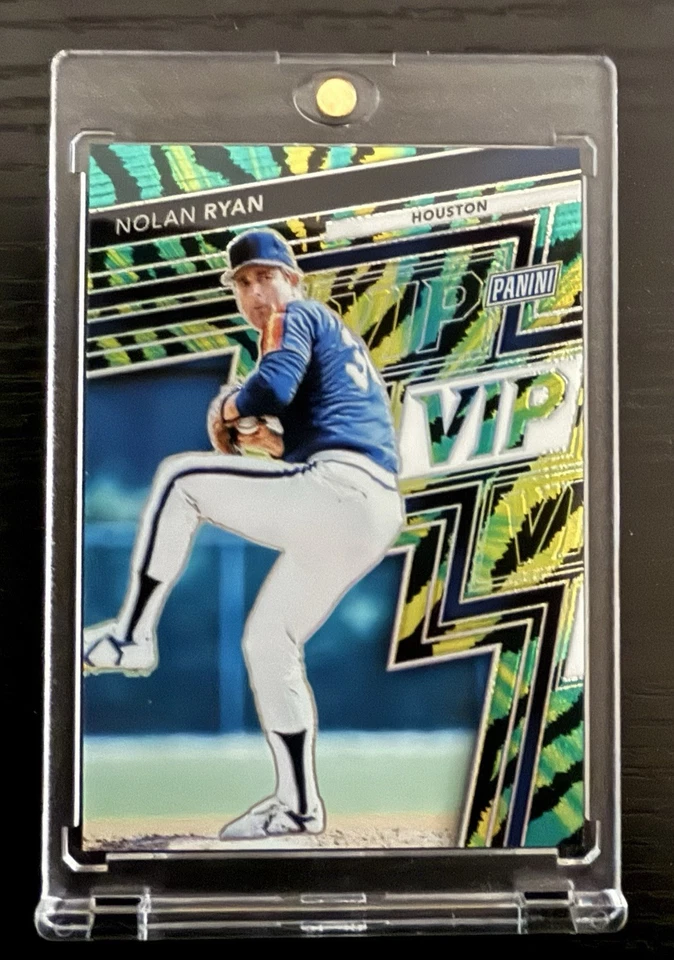 Paquete Oro VIP Panini The National 2025 - Nolan Ryan Baja Tiger Prizm SP Foto 1 de 1