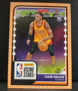2023-24 Panini Haunted Hoops - Rising Stars Cason Wallace #281 Orange (RC) - Picture 1 of 2