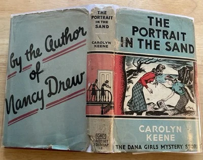 DANA GIRLS #12, THE PORTRAIT IN THE SAND by CAROLYN KEENE, FIRST PRINTING, NICE! - Image 1 of 4