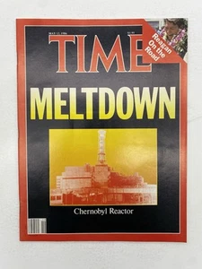 1986 Time Magazine May 12 Meltdown Chernobyl Reactor Newsstand High Grade - Picture 1 of 3