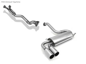 Stainless Racing System Audi 80 S2 Coupe Quattro (Type 89) Vsd = 1.6m 2x76mm - Picture 1 of 5