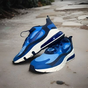 Size 12 - Nike Air Max 270 React Pacific Blue - Picture 1 of 7