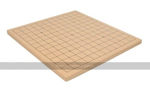Dual-Side Wooden Go Board - 13 x 13 and 9 x 9 Layout (UK) - Picture 1 of 5