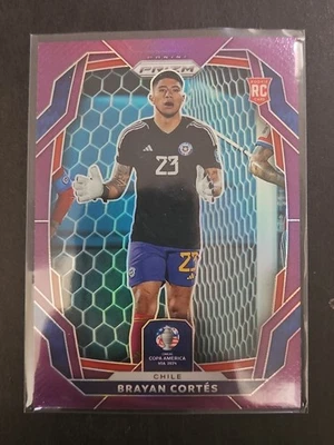 2024 Panini Prizm CONMEBOL Copa America Purple /49 Brayan Cortes Cortés #43 - Image 1 of 2