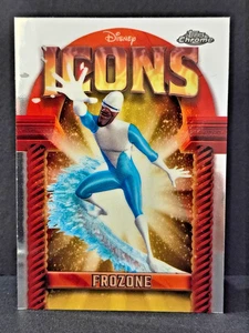 2025 Topps Chrome Disney Icons Insert #DI-6 Frozone The Incredibles - Picture 1 of 1