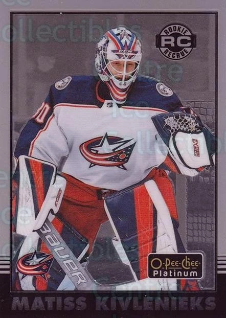 2020-21 O-Pee-Chee Platinum Retro #64 Matiss Kivlenieks - Image 1 of 1