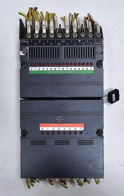 IDEC FA-1J | Input PFJ-N161 16-DC | Output PFJ-T081U 8-Relay | Made is Japan - Image 1 of 4