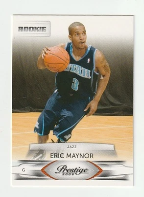 2009 Panini Prestige #170 Eric Maynor rookie card, VCU Rams - Image 1 of 2