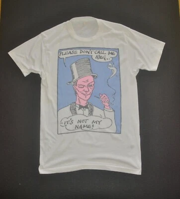 Camiseta vintage ROBYN HITCHCOCK 80s Tour The Soft Boys Post punk talla M Foto 1 de 4