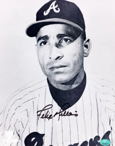 Felix Millan Signed - Autographed Atlanta Braves 8x10 inch Photo - Picture 1 of 2