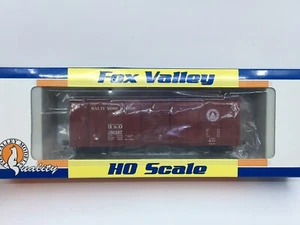 HO Fox Valley Models Baltimore & Ohio 40’ Round Roof Wagontop Boxcar B&O #380187 - Picture 1 of 9