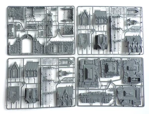 Garden Of Morr / Sigmarite Mausoleum 4 Full Graveyard Sprues Warhammer Cemetery - Picture 1 of 6