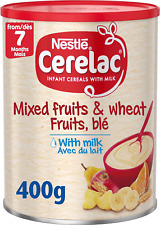 Nestle Cerelac Mixed Fruits and Wheat with Milk Infant Cereal, 7 months+, 400 g