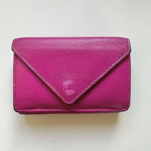 BALENCIAGA Authentic Leather Trifold Wallet - Picture 1 of 9